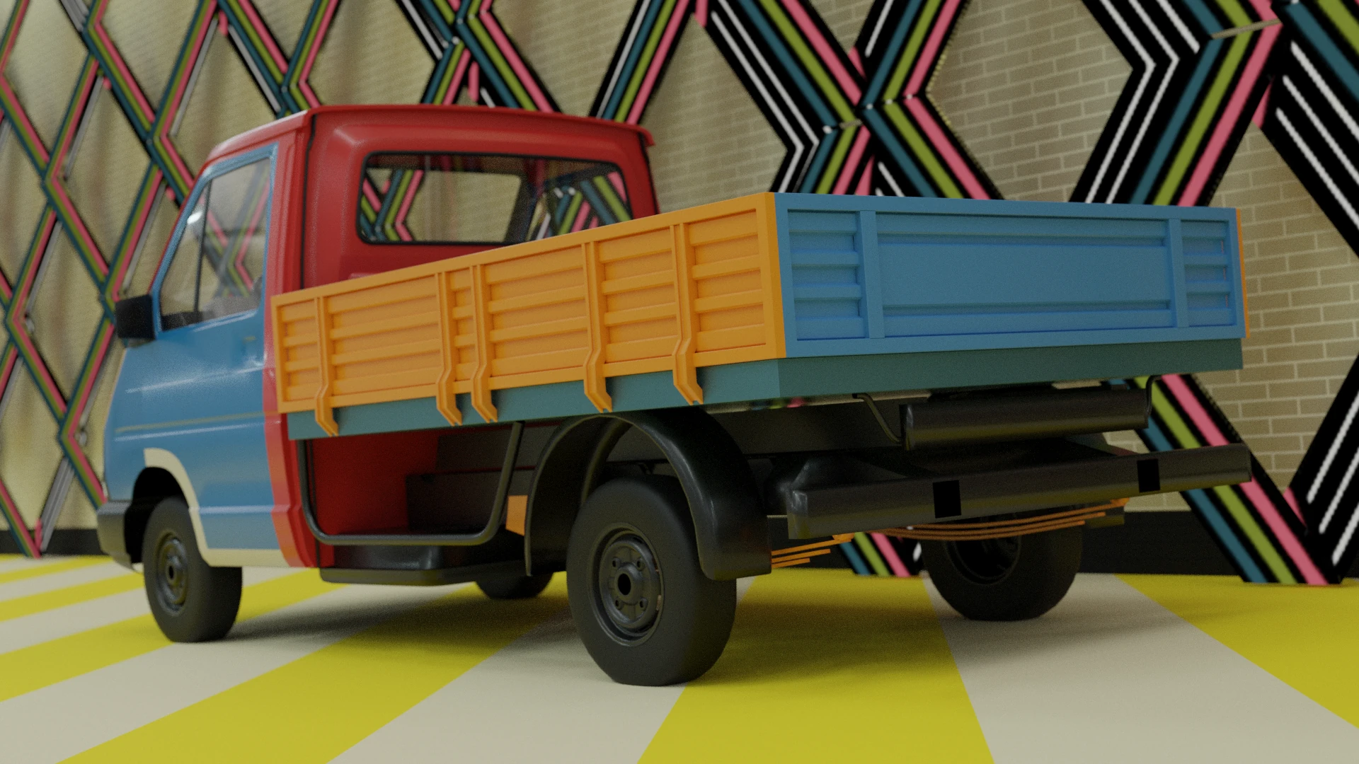 Renault Trafic I (single cab pickup) phase 2