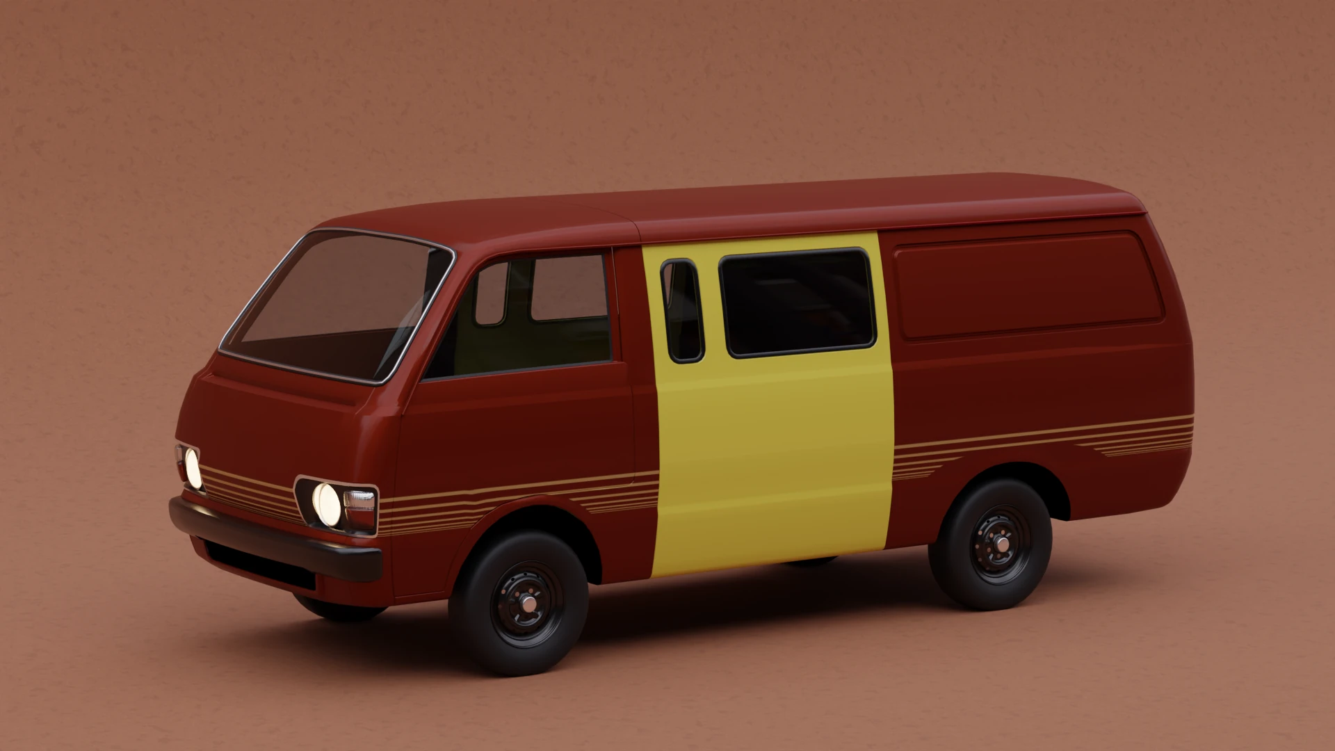 Toyota Hiace H30 with double window side door