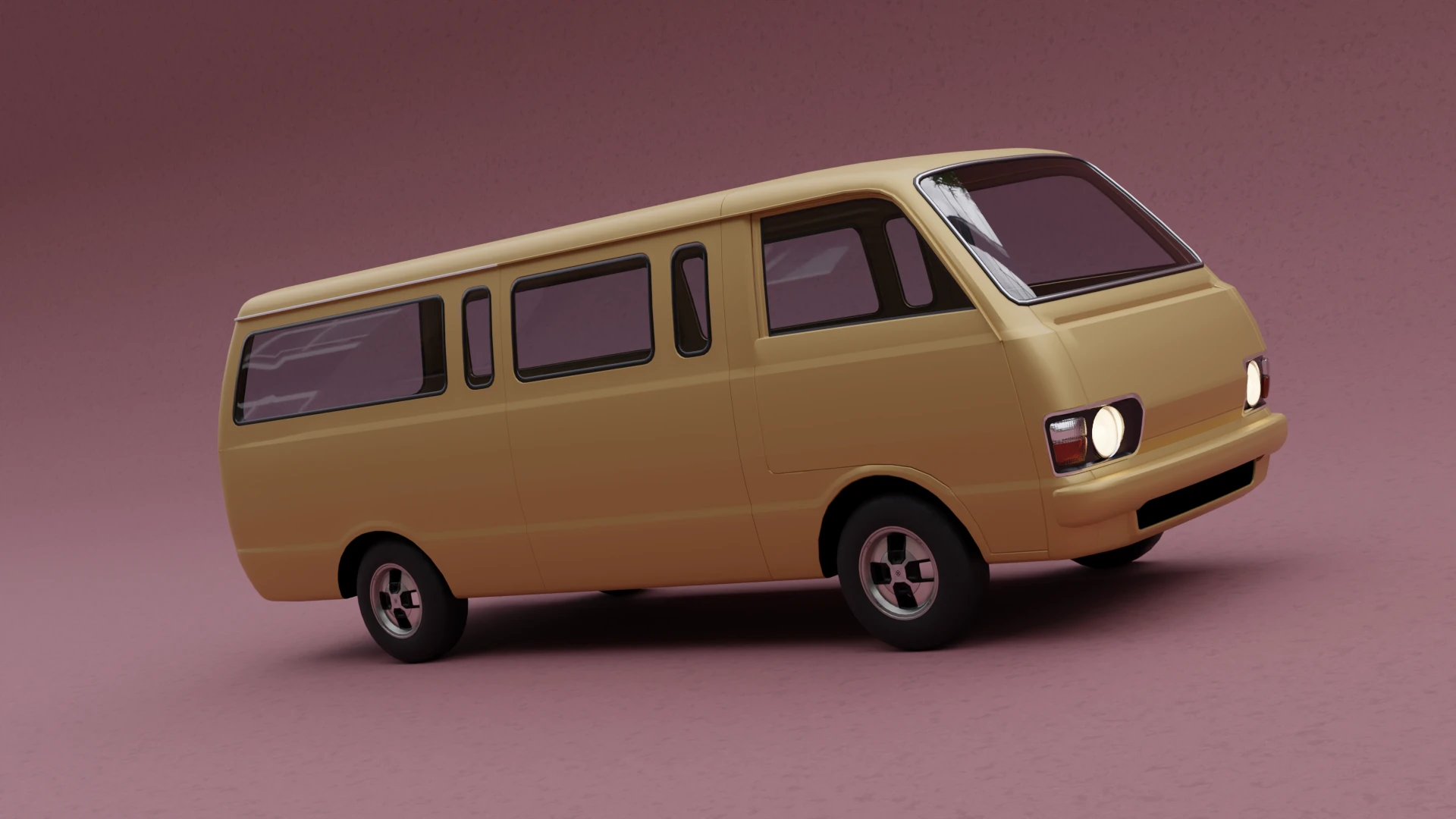 Toyota Hiace H40 with double window side door