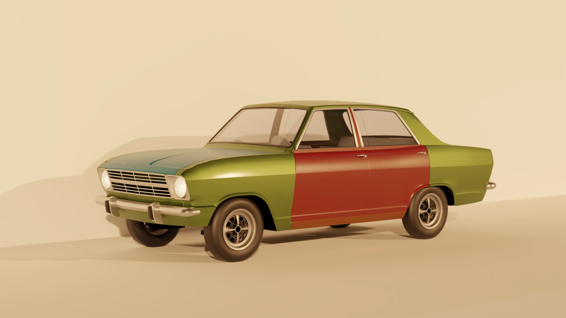 Opel Kadett B sedan 4 door